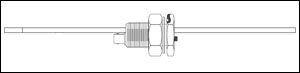   500-016      1         , 1/, 2.   Microdot - BNC    3/16" OD    