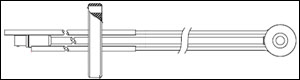 ПОДРОБНАЯ СХЕМА 501-009/L Прогреваемый до 275°С вакуумный датчик измерения толщины и скорости напыления плёнок в вакууме, одно электрическое соединение Microdot (тип S-50) расположено на боковой стороне датчика, с водяным охлаждением, смонтированы на фланце CF40. Длина от фланца до середины кварцевого сенсора определяется заказчиком, и может лежать в пределах 8-50 см. Перед прогревом линии подачи воды должны быть продуты сжатым воздухом. Электрический вакуумный кабель находится внутри жёсткого керамического изолятора с внешним диаметром 6 мм (изгиб вакуумных трубок, держащих сенсор, после установки в вакуумную камеру, недопустим).