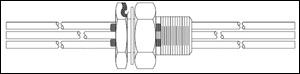   501-012      1            , 2/, 3.   , 2  Microdot  BNC,     16" OD,    .     Microdot - BNC