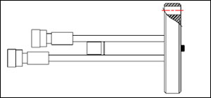   501-017     CF40     , 1, 2, Ultratorr    .  CF40, 1   Microdot  BN,     3/16" OD   Ultrtorr   .