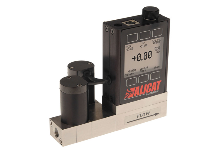 Двунаправленный контроллер потока газа (серия MCD) компании ALICAT SCIENTIFIC.