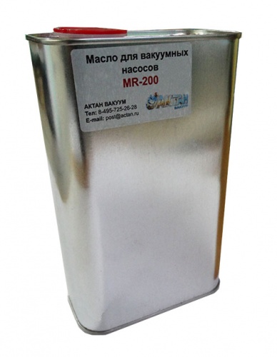 Канистра вакуумного масла MR-200 - минеральное вакуумное масло.